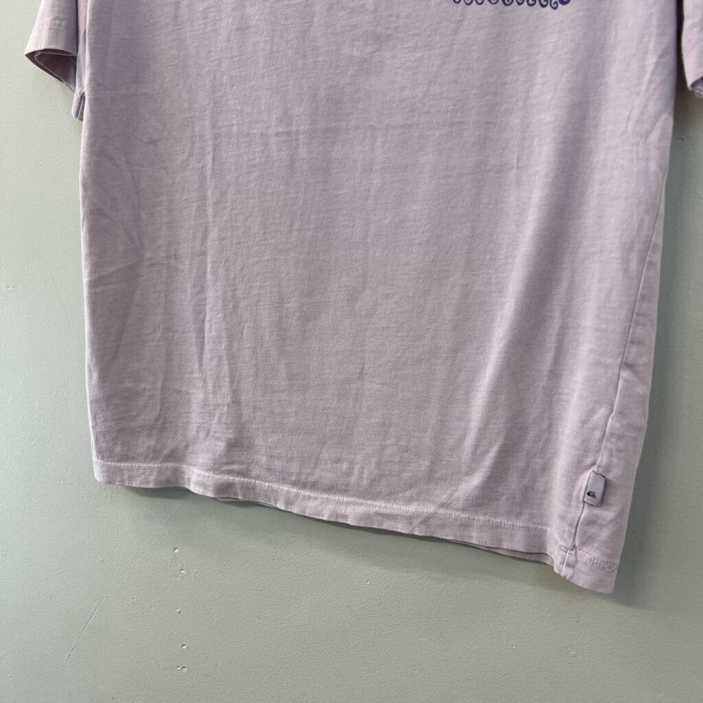 Quicksilver Purple Short Sleeve Graphic Tee Extra Small