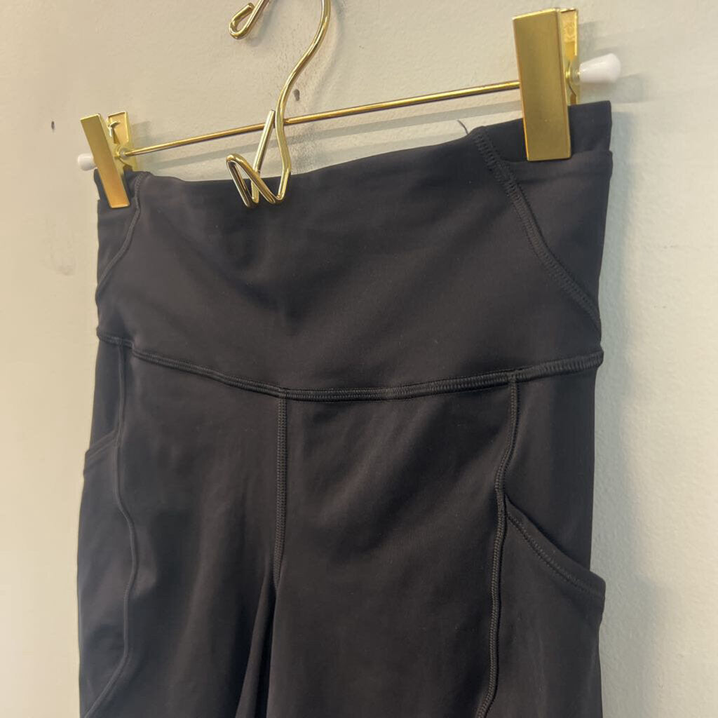 Lululemon Black Biker Shorts 4