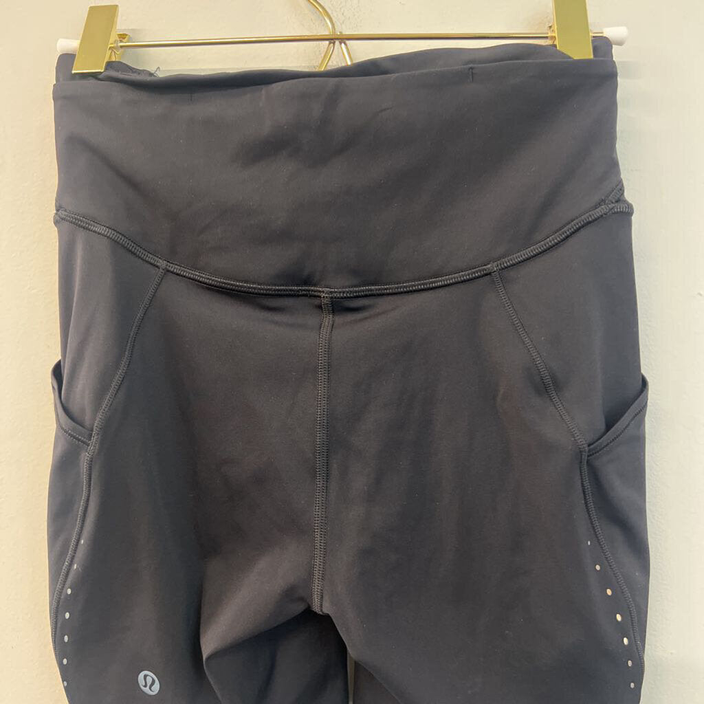 Lululemon Black Biker Shorts 4