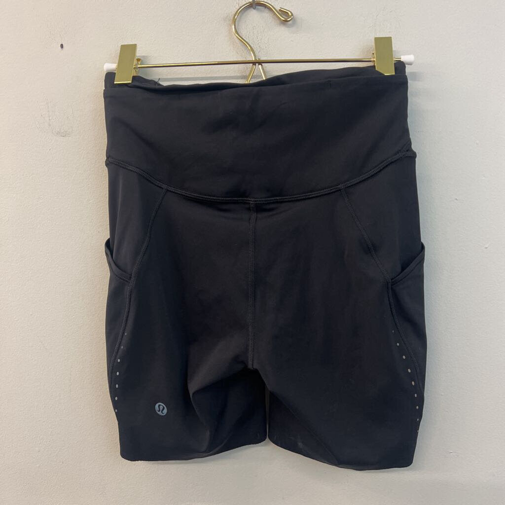 Lululemon Black Biker Shorts 4