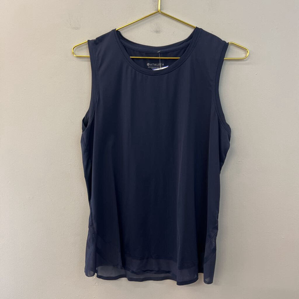 Athleta Navy Athletic Tank Top Medium