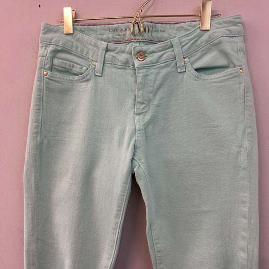 Kate Spade Mint Straight Leg Jeans 30