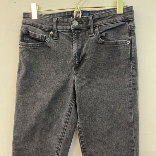 Gap Black Denim Skinny Jeans 28 Long