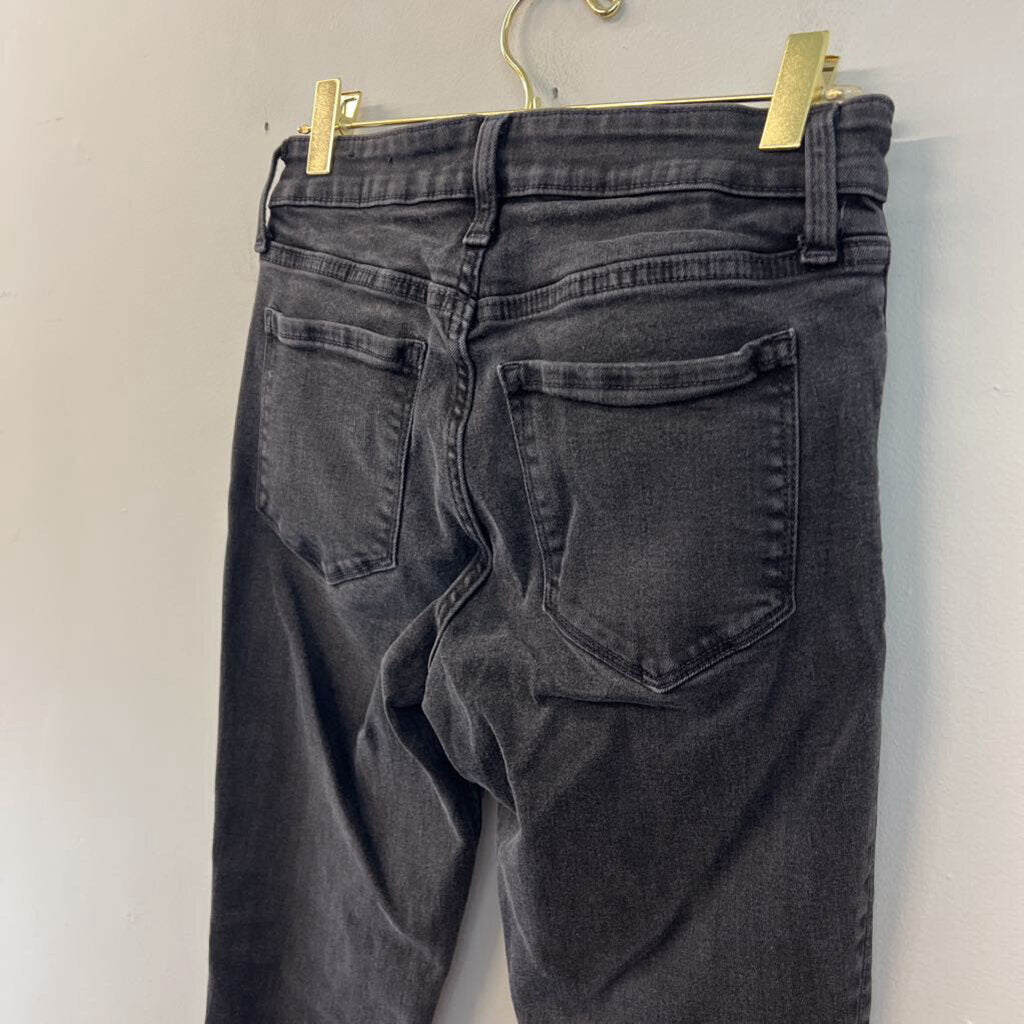 Gap Black Denim Skinny Jeans 28 Long