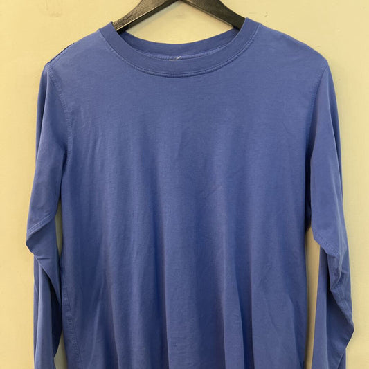 Lululemon Blue Long Sleeve Athletic Shirt Medium