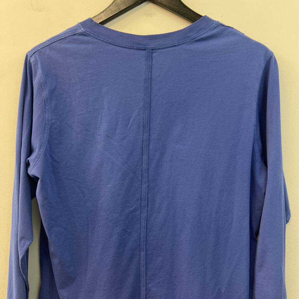 Lululemon Blue Long Sleeve Athletic Shirt Medium
