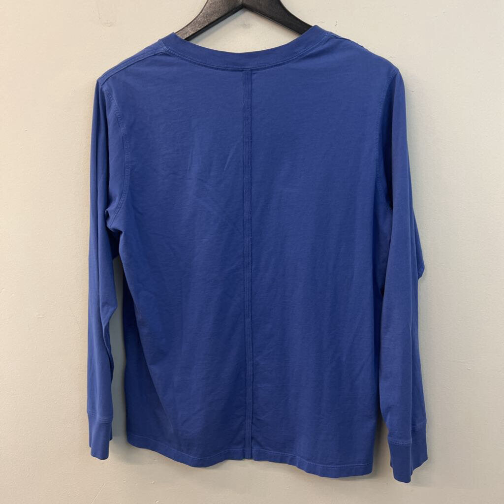 Lululemon Blue Long Sleeve Athletic Shirt Medium