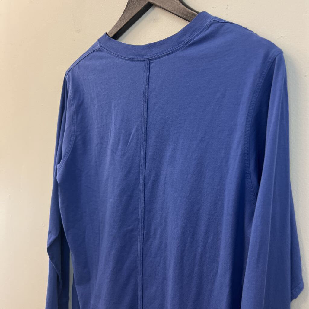 Lululemon Blue Long Sleeve Athletic Shirt Medium