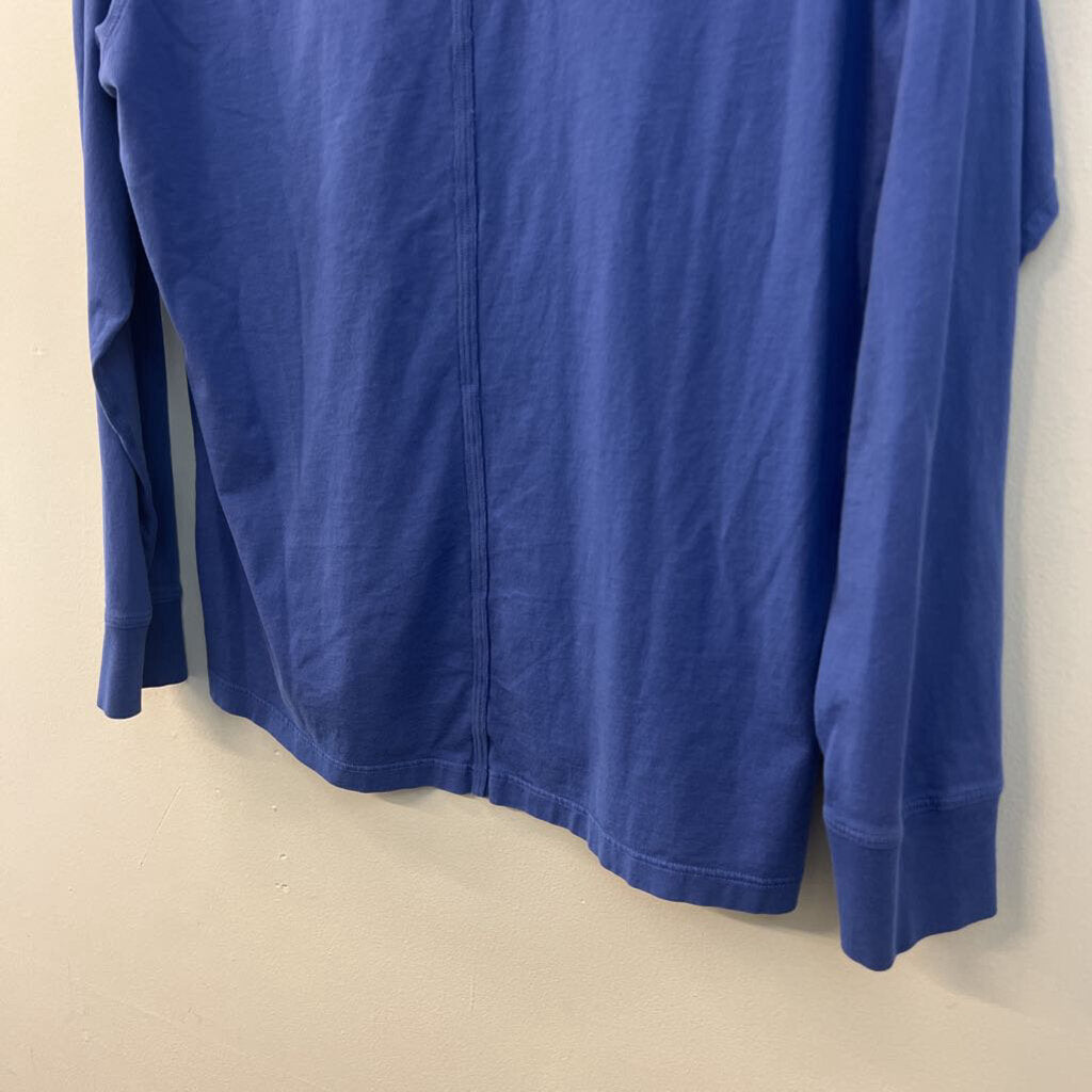 Lululemon Blue Long Sleeve Athletic Shirt Medium