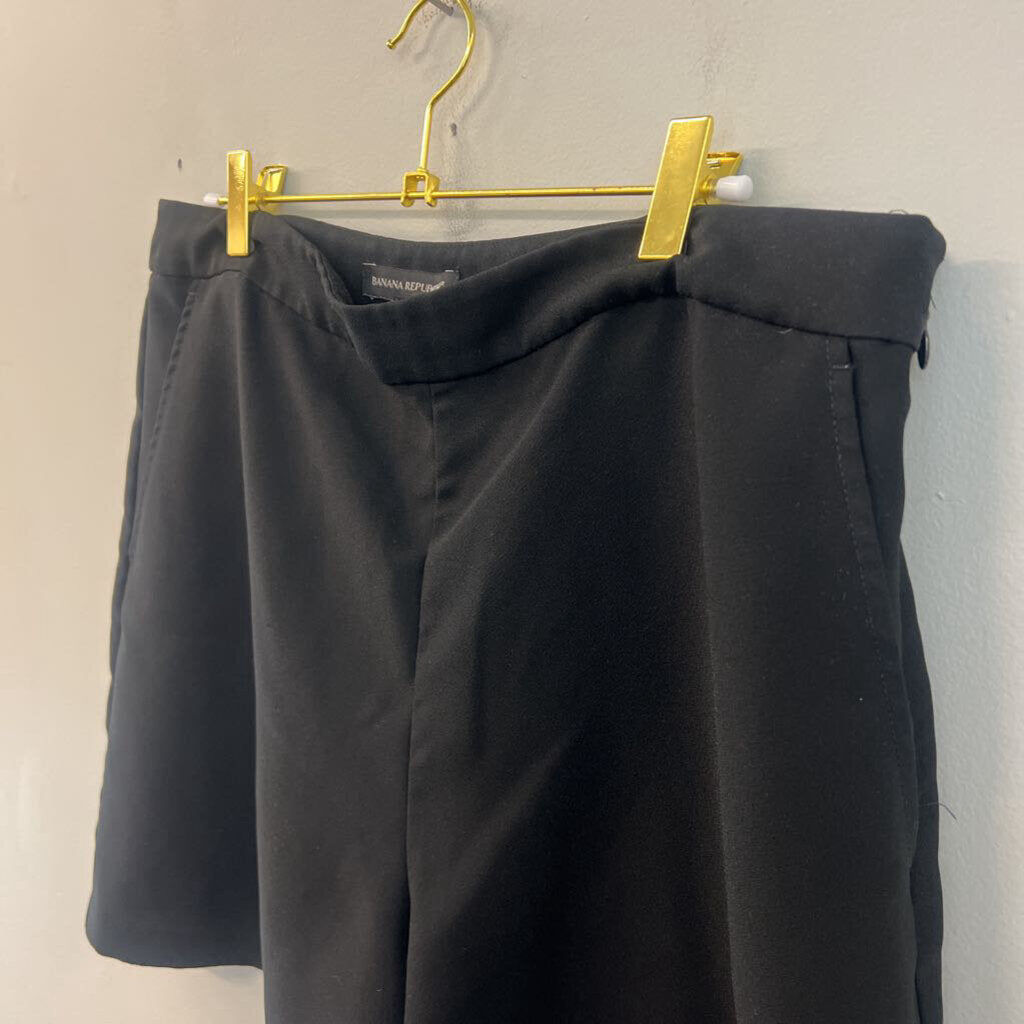 Banana Republic Black High Waisted Trouser Shorts 12