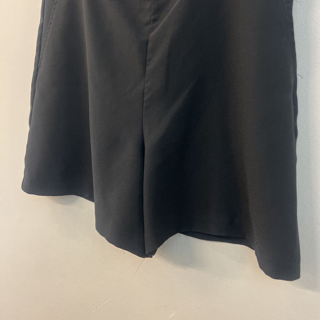 Banana Republic Black High Waisted Trouser Shorts 12