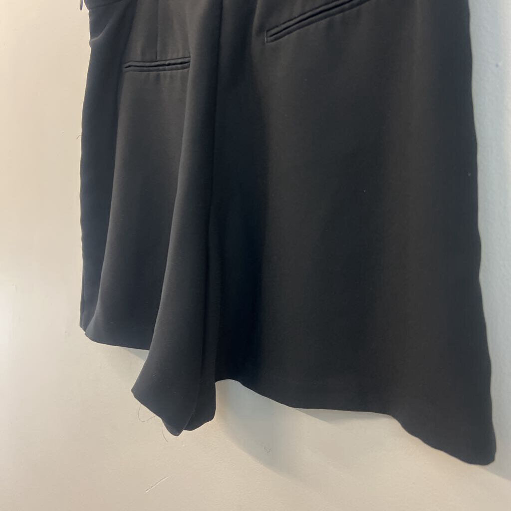 Banana Republic Black High Waisted Trouser Shorts 12