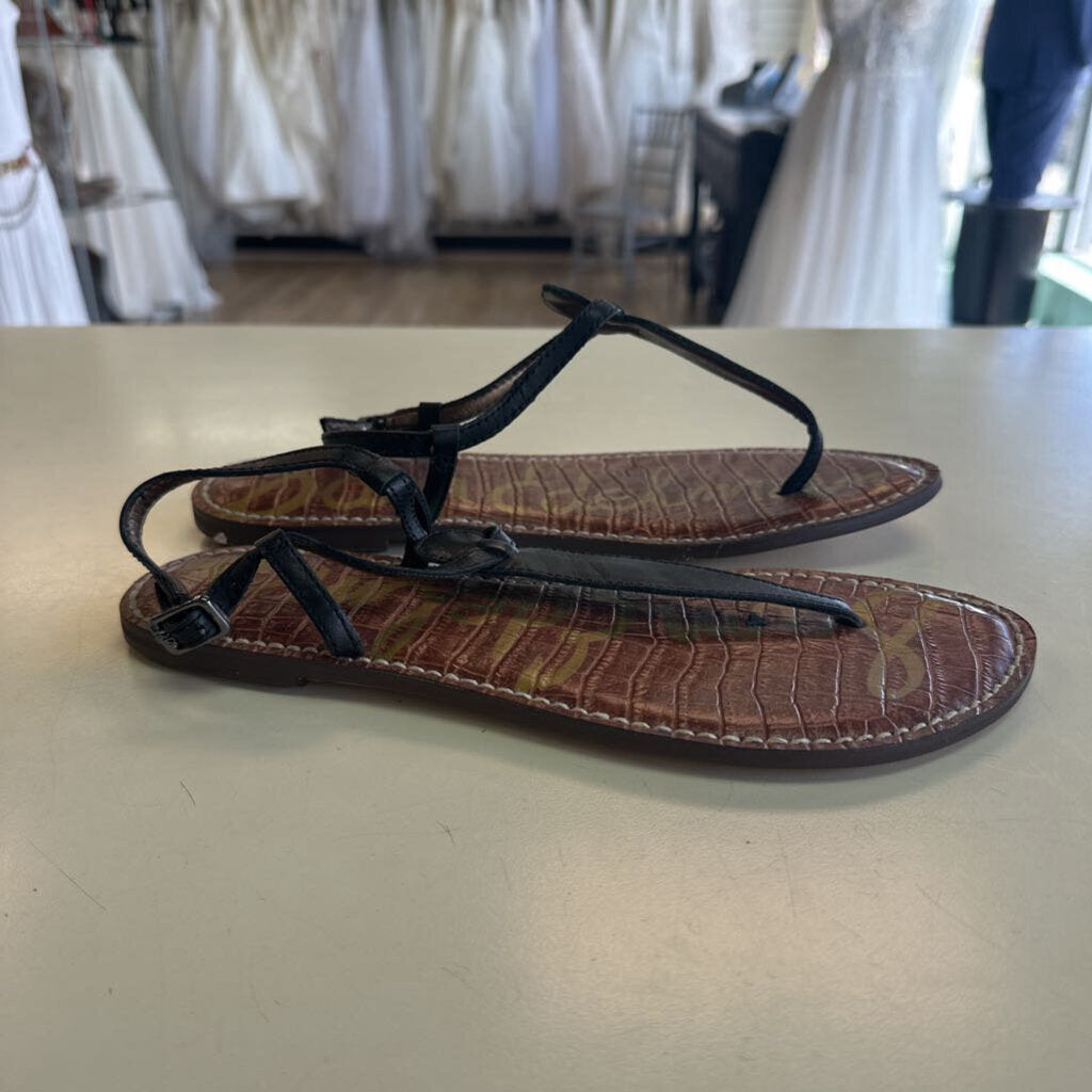 Sam Edelman Black Strap Sandals 9.5
