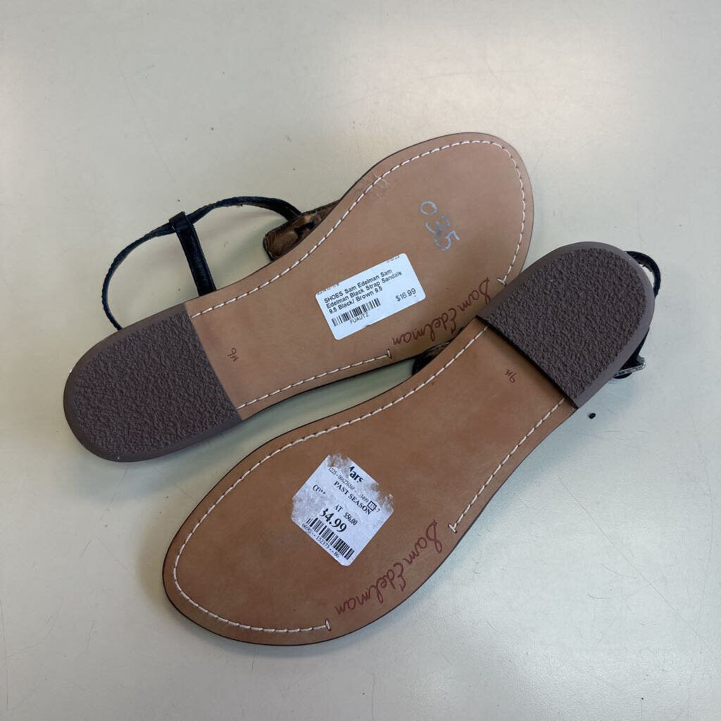 Sam Edelman Black Strap Sandals 9.5