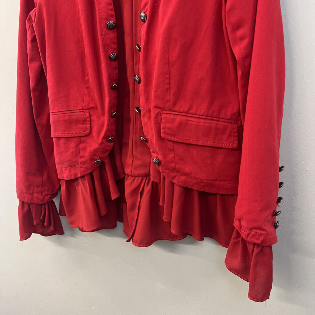 Free People Ruffles Romance Jacket Medium