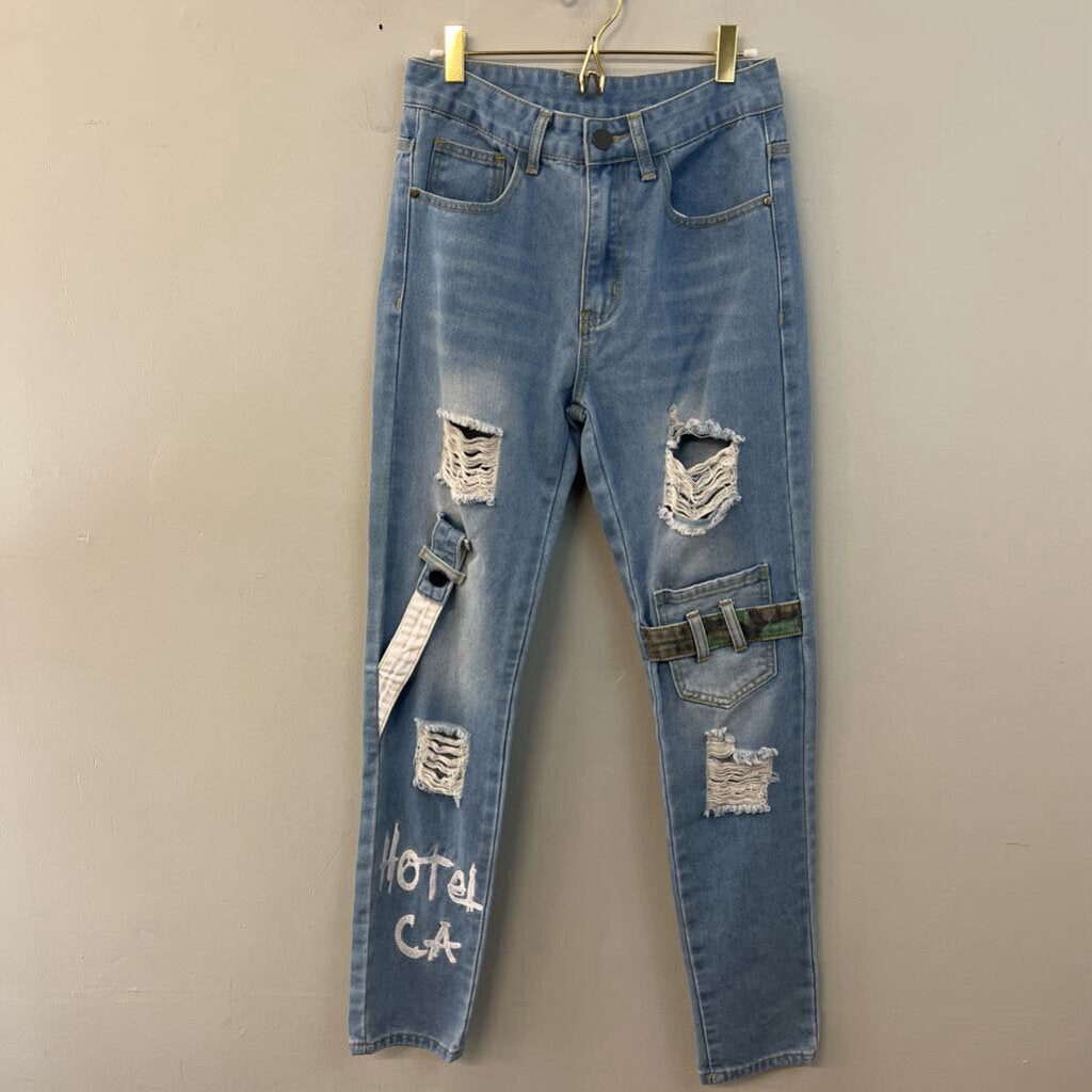 Hotel California Embellished Jeans 28