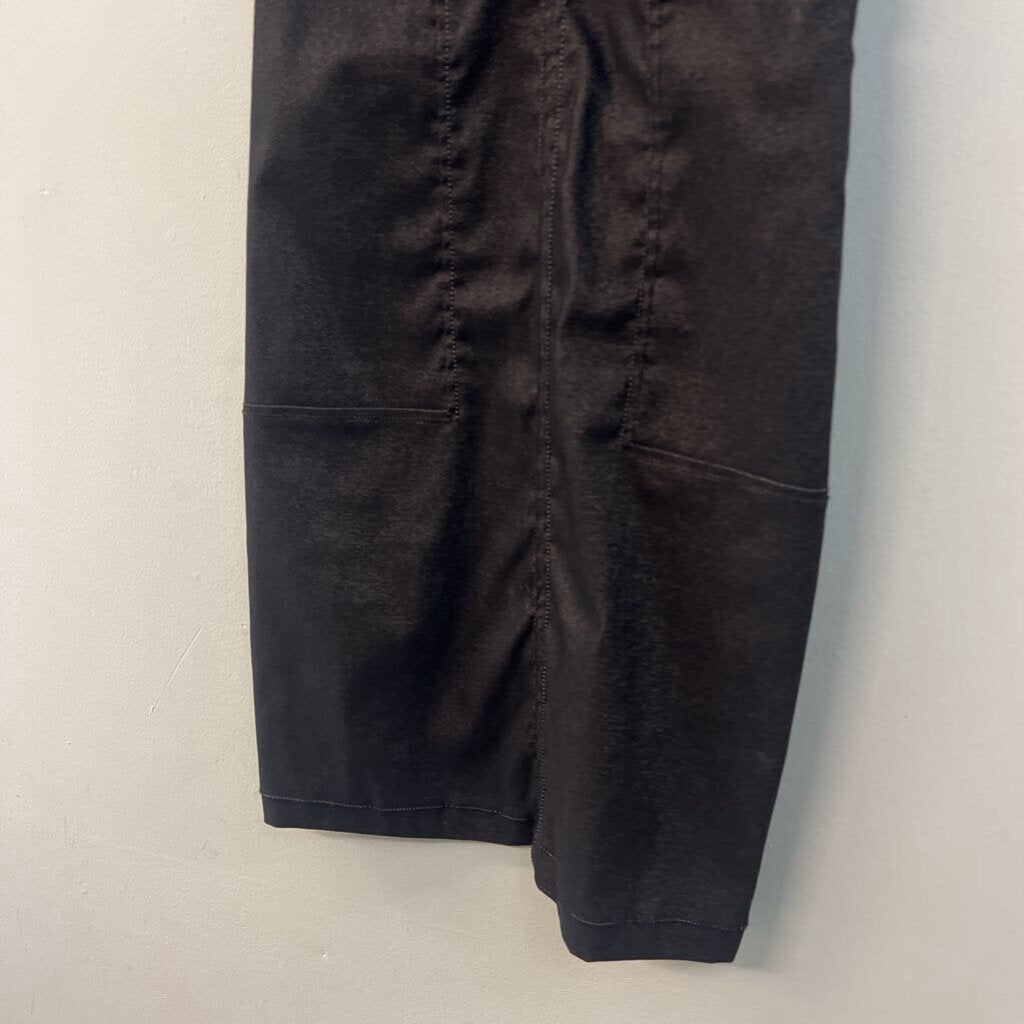 Max Studio Black Stretch Denim Dress Extra Small