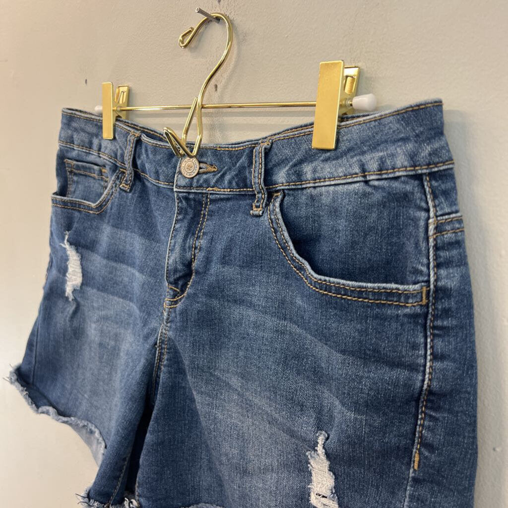 Altar'd State Dark Wash Denim Shorts 27