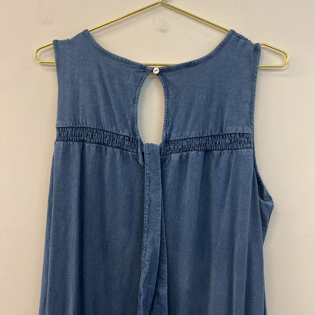 Wonderly Blue Sleeveless Maxi Dress XXL