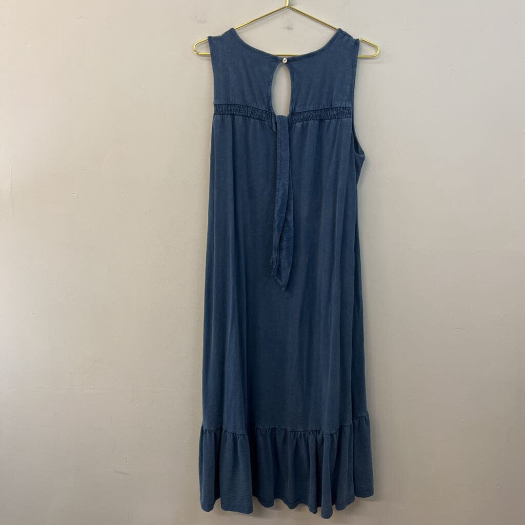 Wonderly Blue Sleeveless Maxi Dress XXL