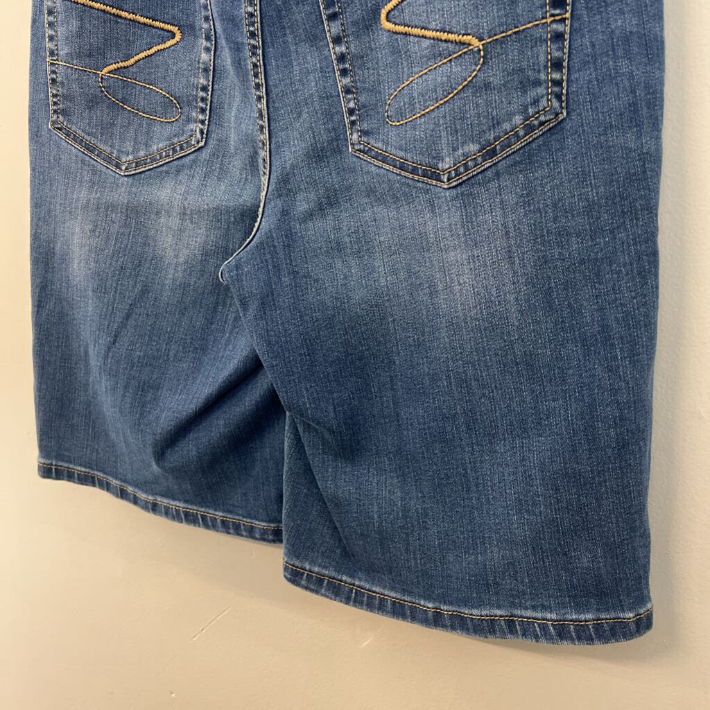 Seven7 Jeans Medium Wash Bermuda Shorts 12