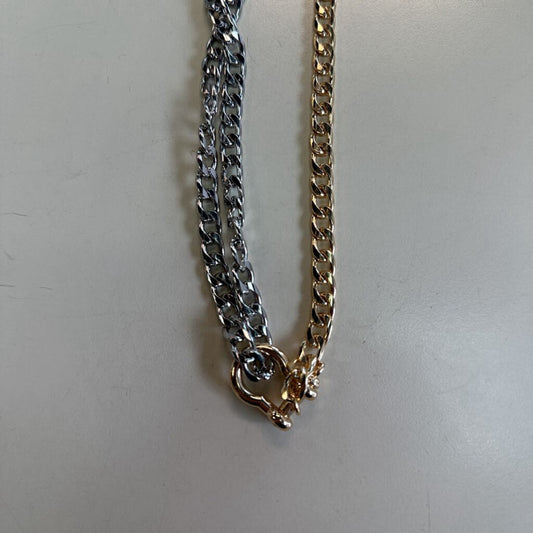 Silver/ Gold Chain Hook Closure Necklace