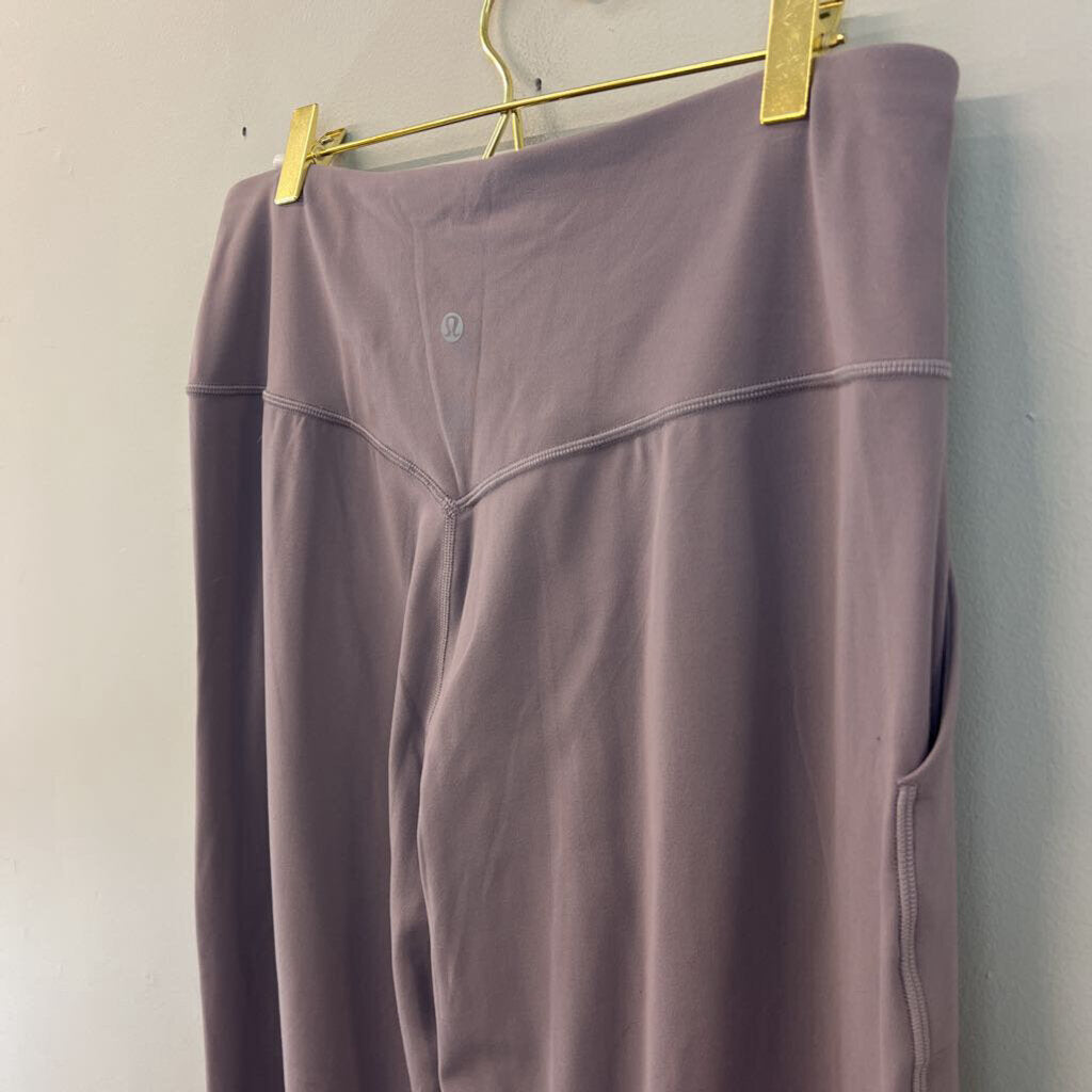 Lululemon Purple Cropped Wide Leg Leggings 12