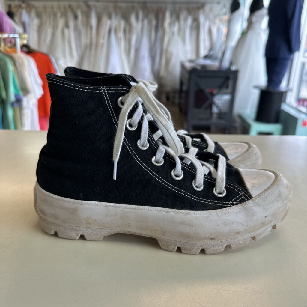 Converse All Star Lugged High Top Sneakers 5.5