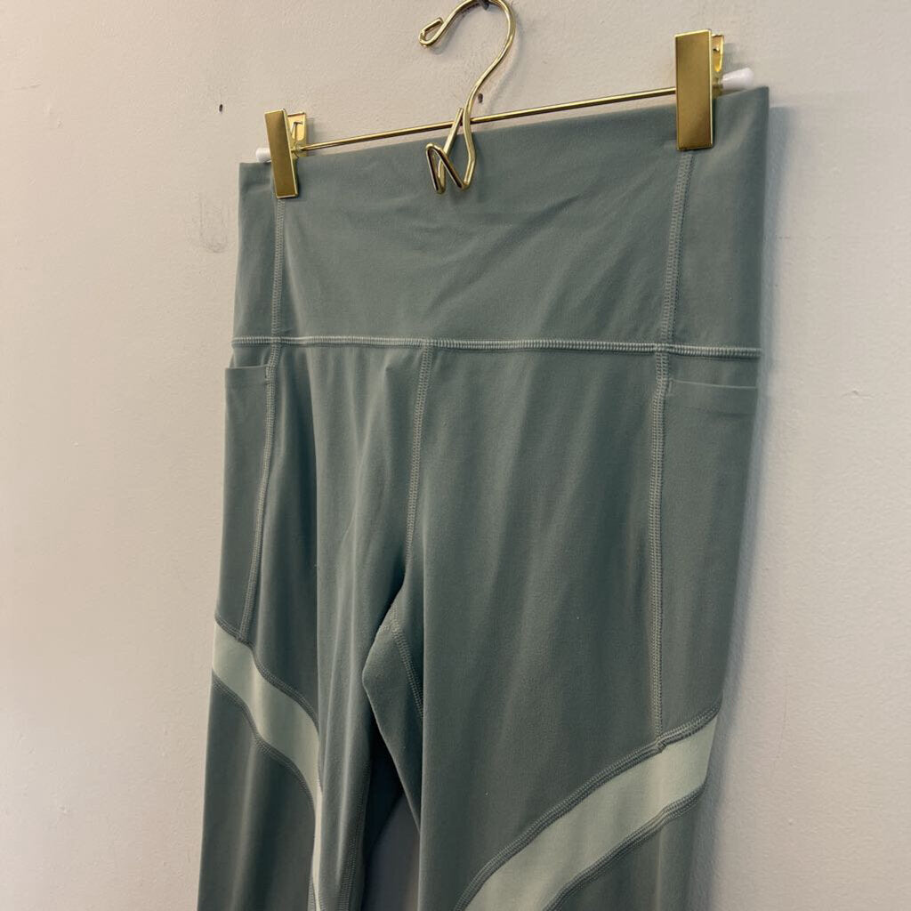 Athleta Blue Cropped Athletic Leggings Small