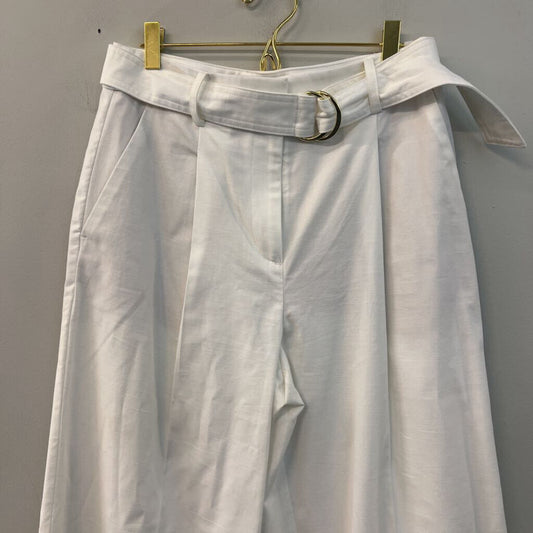 Loft White The Peyton Trouser Pants 2