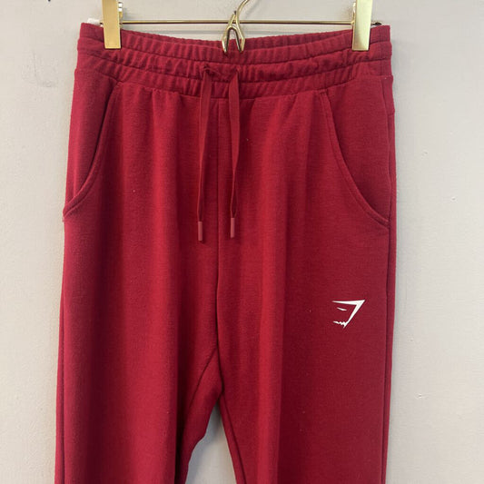 Gym Shark Red Soft Jogger Sweatpants Extra Small