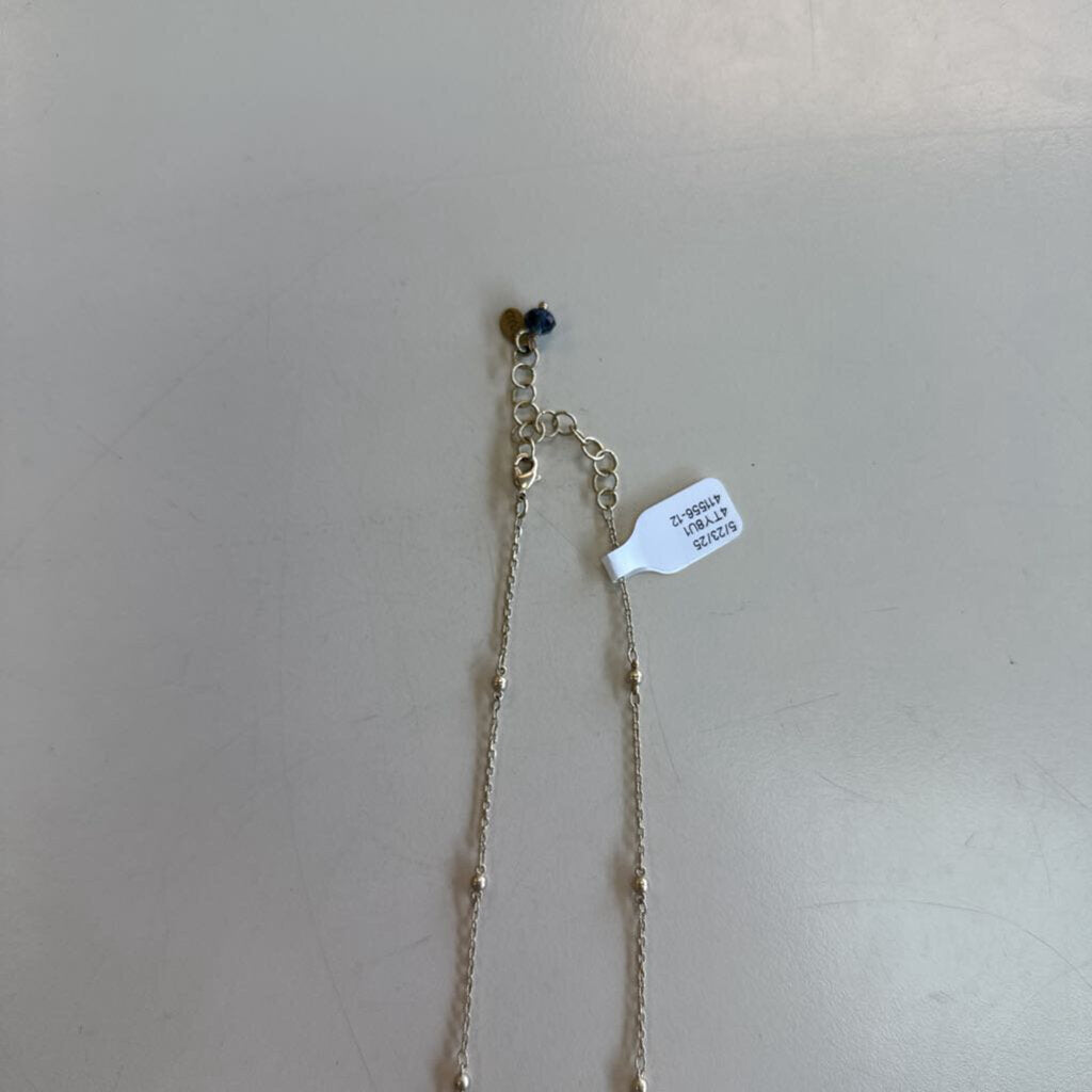 Anne Vaughan Small Stone Cluster Necklace