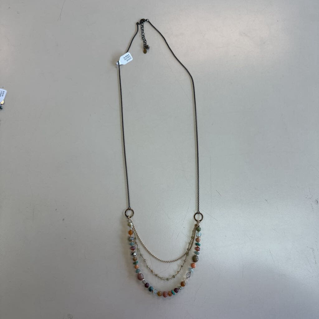 Anne Vaughan Long Beaded Necklace