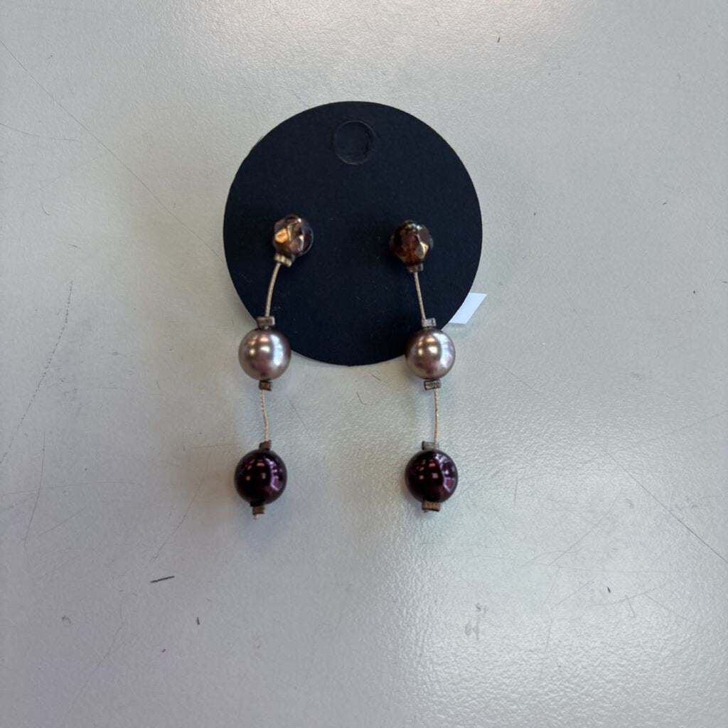 Anne Vaughan Pearl Drop Earrings