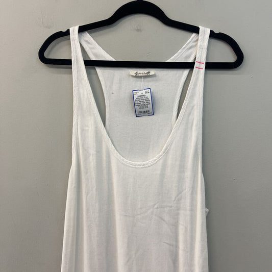 Intimately Free People White Ribbed Tank Maxi Dress Extra Large