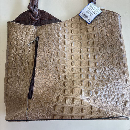 Borse in Pelle Light Brown Crocodile Leather Purse