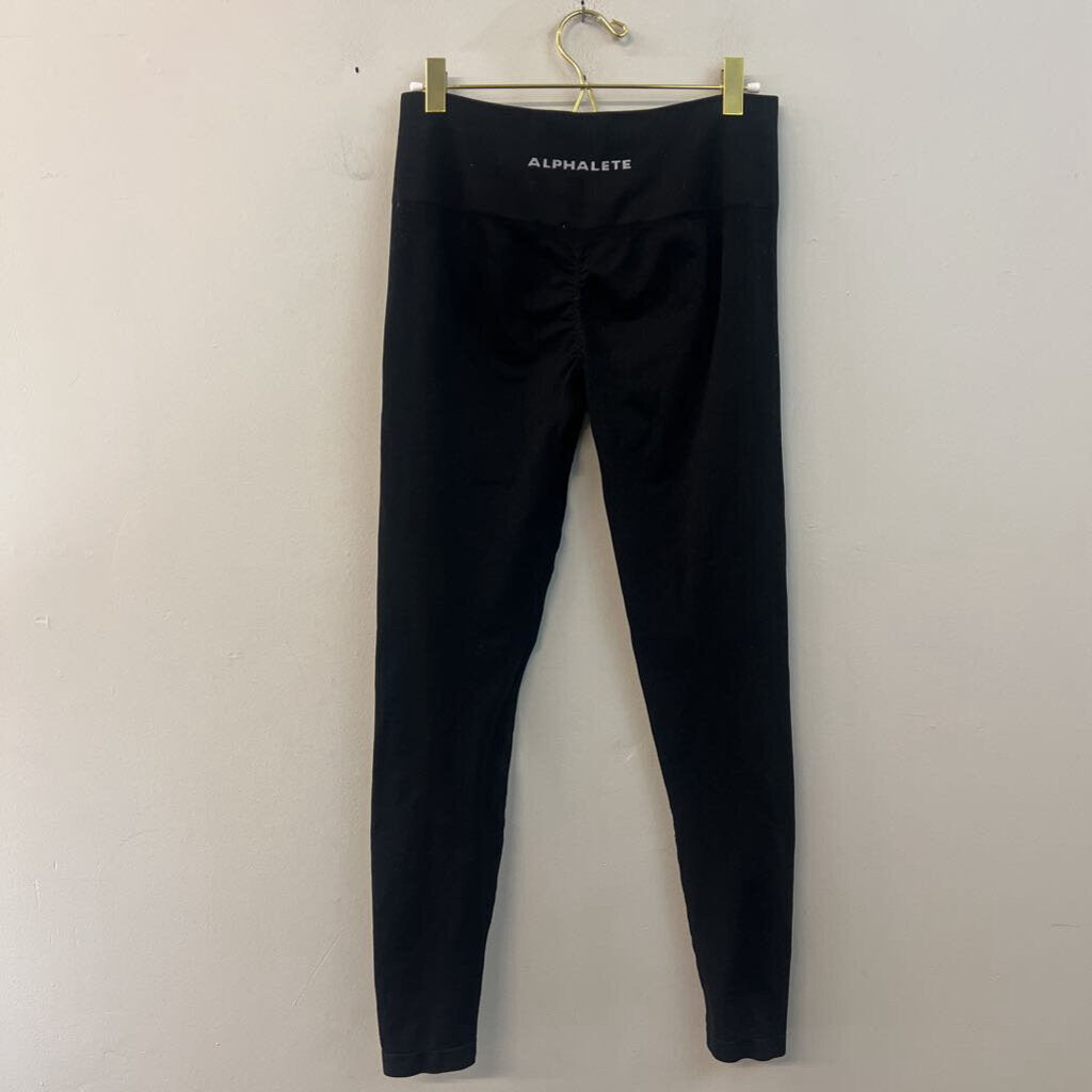 Alphalete Black Full Length Athletic Leggings Medium