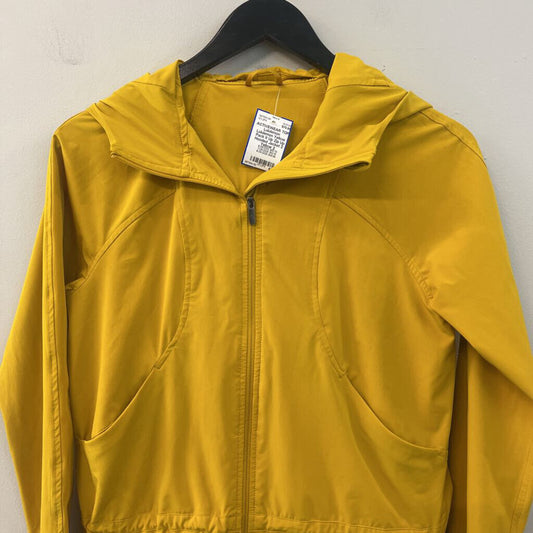 Lululemon Yellow Pack It Up Zip Up Hooded Jacket 2