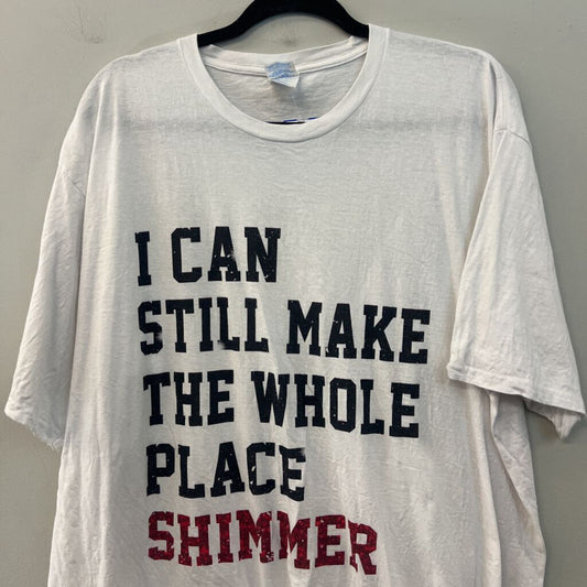 Port and Company White/ Multi Taylor Swift Short Sleeve Graphic Tee 3XL