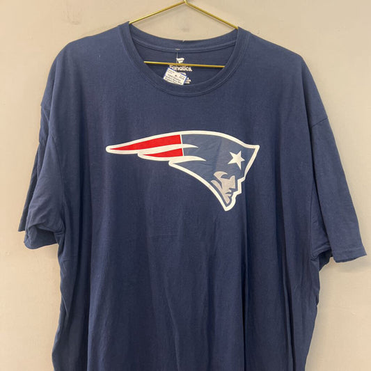 Fanatics Navy New England Patriots Short Sleeve Graphic Tee 3XL