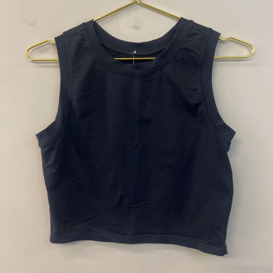 Paragon Black Cropped Athletic Tank Medium