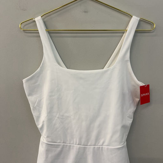 Spanx White Athletic Dress With Shorts Medium