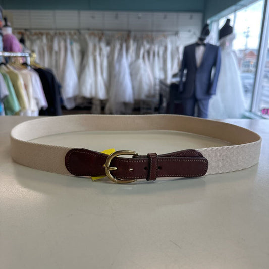 Trafalgar Cream/ Brown Belt 36