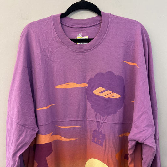 Disney Purple/ Multi Long Sleeve Up Spirit Jersey Extra Large