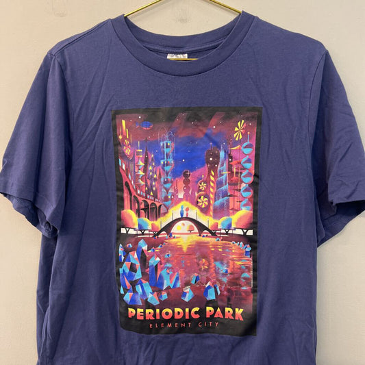 Disney Purple/ Multi Elemental Short Sleeve Graphic Tee Medium