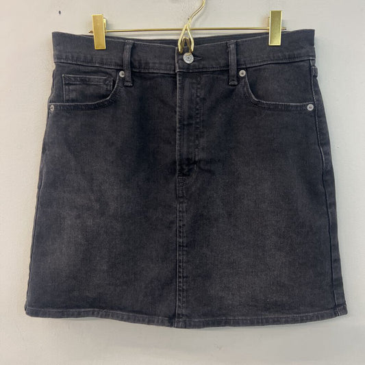 Gap Black Icon Denim Skirt 29