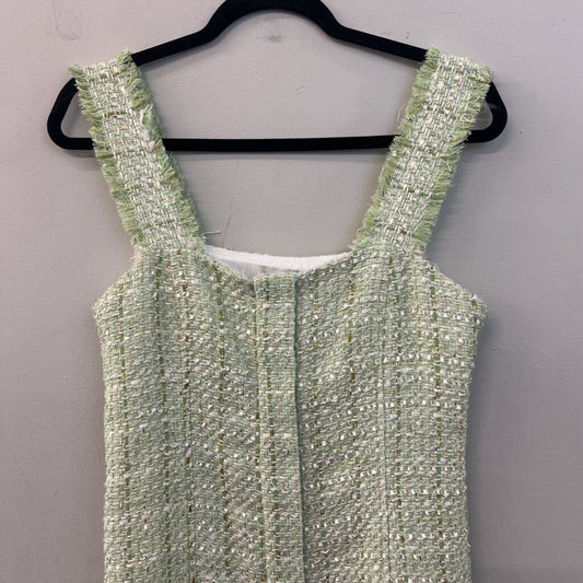 House of Harlow Green Tweed Dress Small