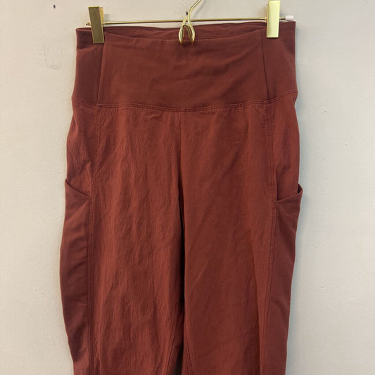 Athleta Burnt Red Full Length Leggings Small