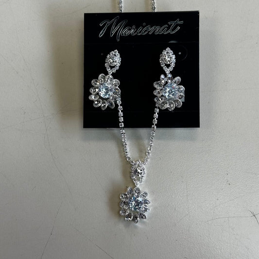 Marionat Silver/Crystal 2 Piece Set