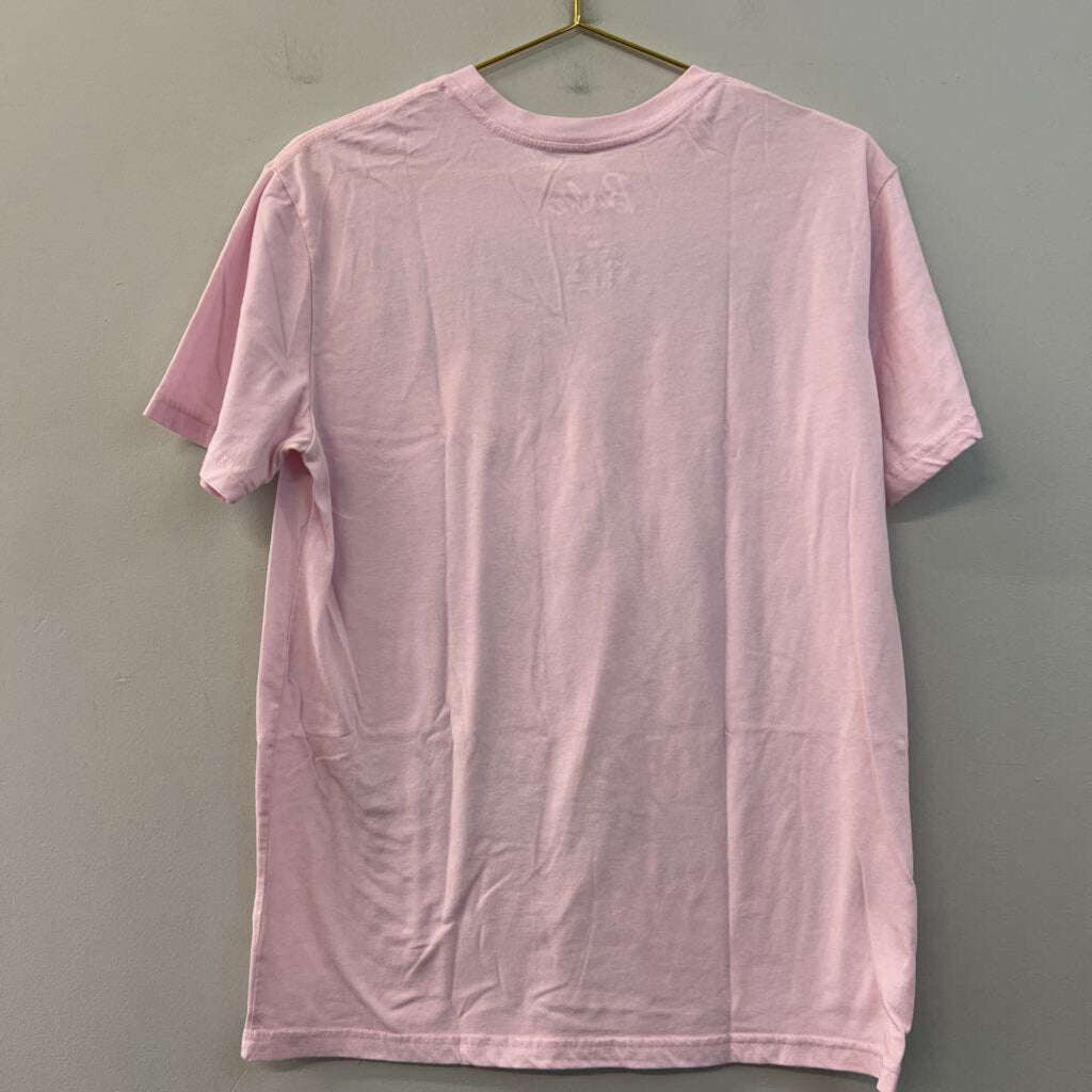 Barbie Pink Short Sleeve Graphic Tee Medium